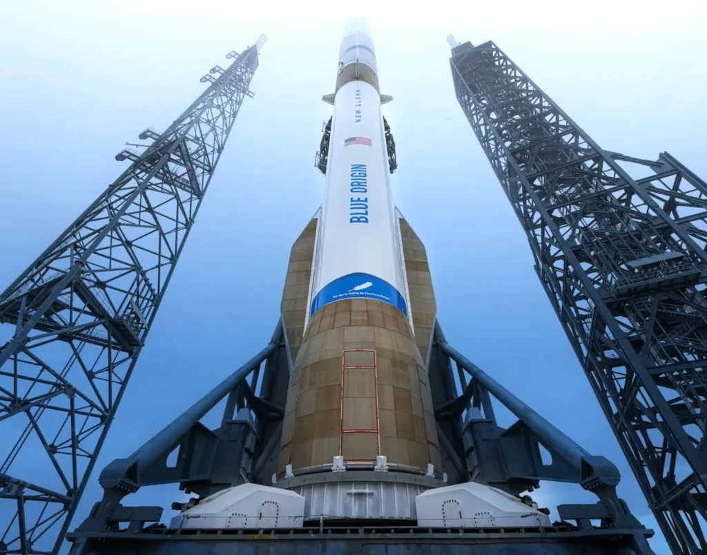 A Blue Origin New Glenn rakétája felrobbant floridai tesztelés közben