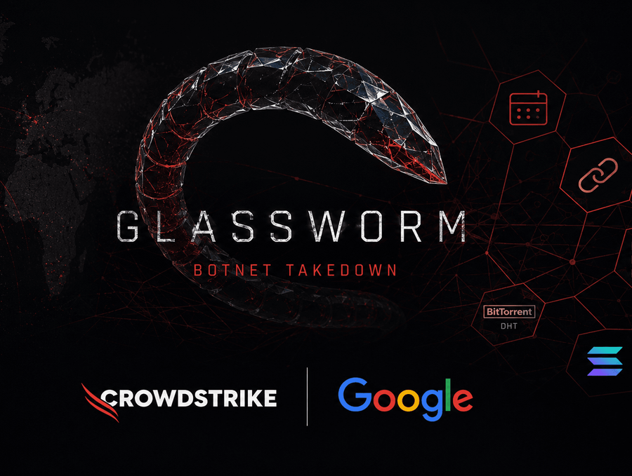 Hogyan csapott le a Google és a CrowdStrike a Glassworm botnetre