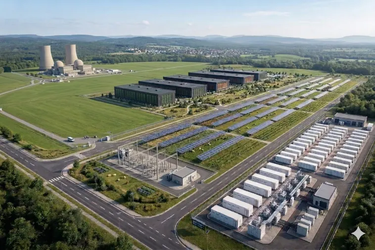 Paks közelében óriás mesterséges intelligencia adatközpont-platformot terveznek