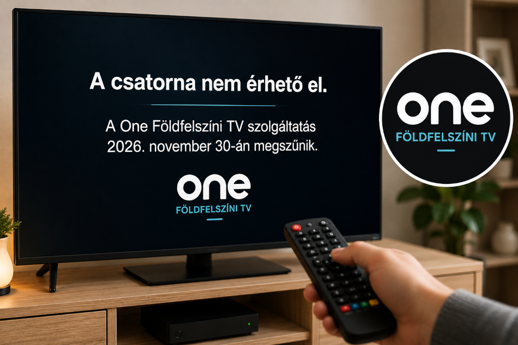 Megszűnik a One Földfelszíni TV